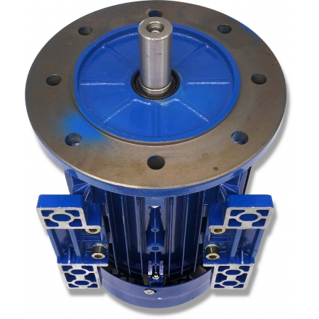 SILNIK ELEKTRYCZNY Z KOŁNIERZEM 1,5kW 400V 1410obr WAŁEK 24mm 3-FAZOWY